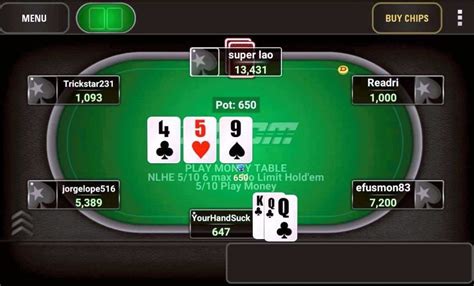 salas de poker online